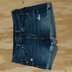 #37. American Eagle Super Stretch Jean Shorts cut offs size 6